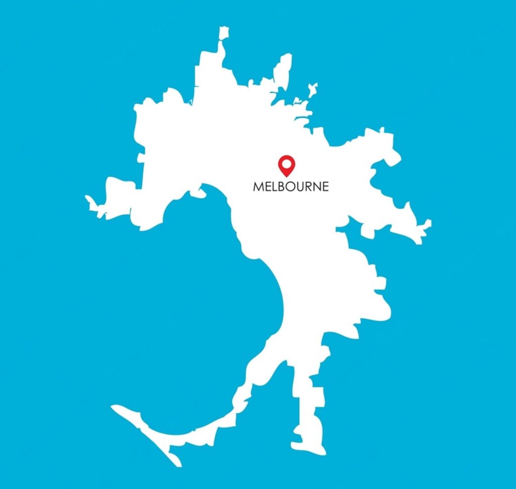 melbourne map